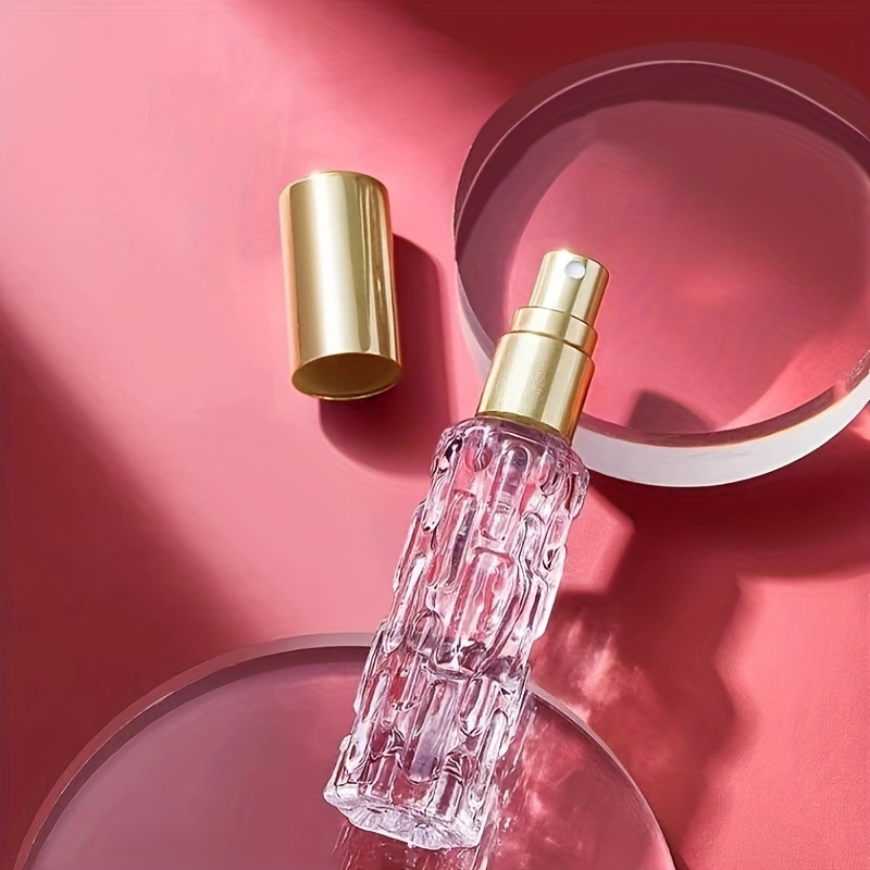 Fragrance Perfume Box - 4개입 투명 향수 유리 스프레이 병,