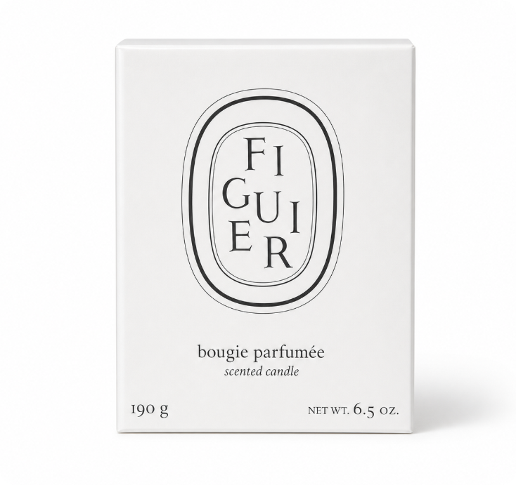 Perfume Aqua Fragrance - 고품질 190g 향초, 오래 지속되는 천연