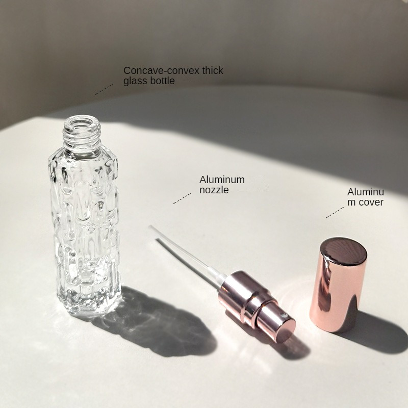 4개입 투명 향수 유리 스프레이 병, 빈 리필 용기,  - Fragrance Perfume Box 리뷰 및 가격