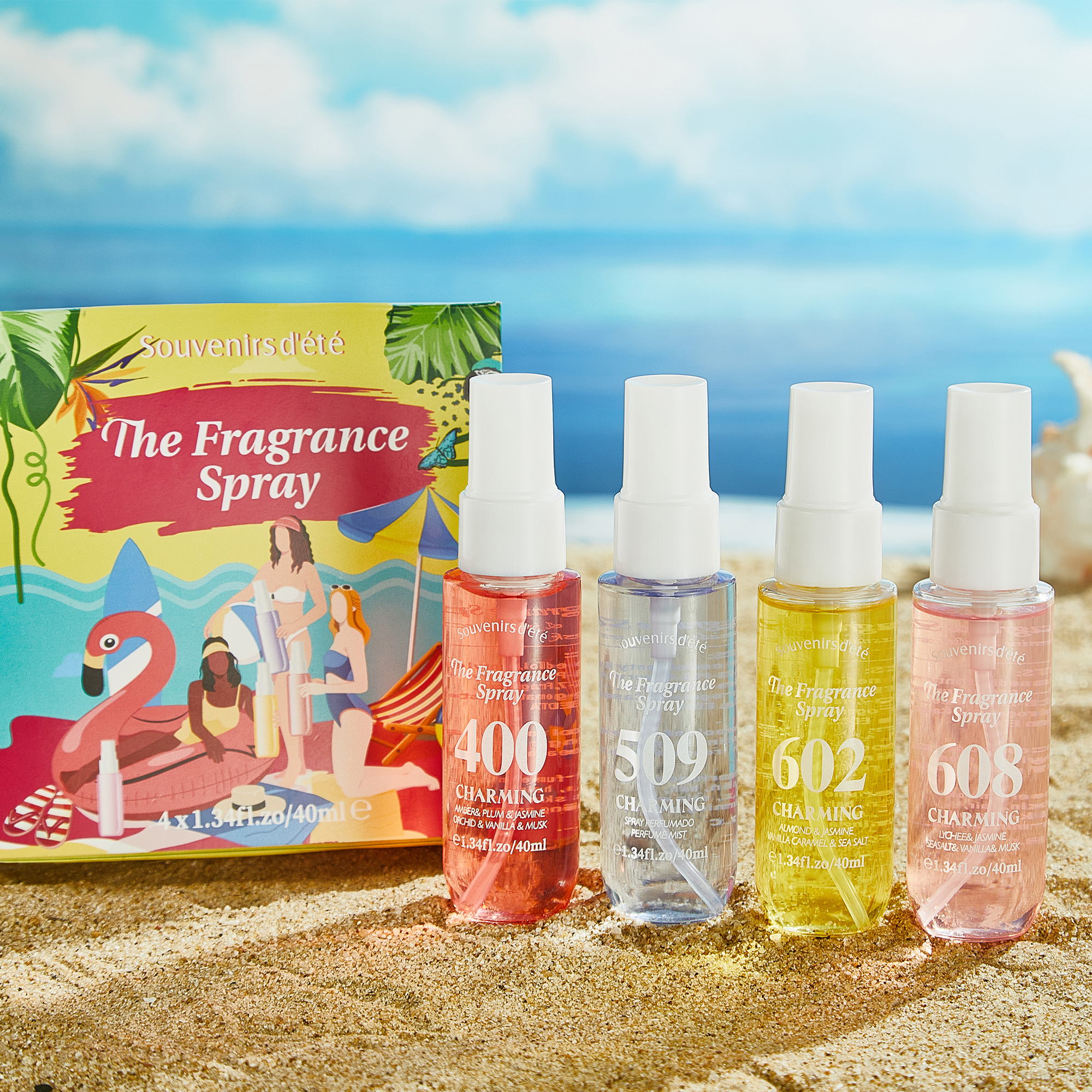 4종 라이트 향수 스프레이 세트, 꽃과 과일 향, 지속 - Fragrance World Perfume 리뷰 및 가격