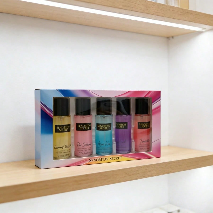 5-in-1 여성 향수 선물 세트, 코코넛 패션/아쿠아 - Perfume Aqua Fragrance 리뷰 및 가격
