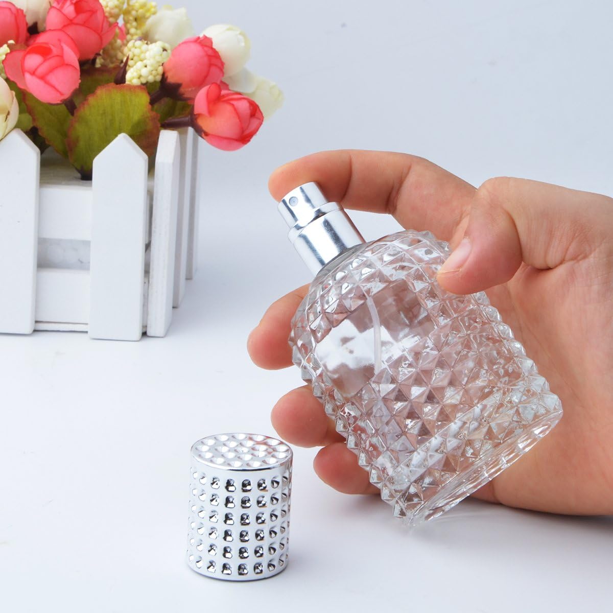 1/3개 30ml 50ml 신형 파인애플 휴대용 유리  - Fragrance Perfume Box 리뷰 및 가격
