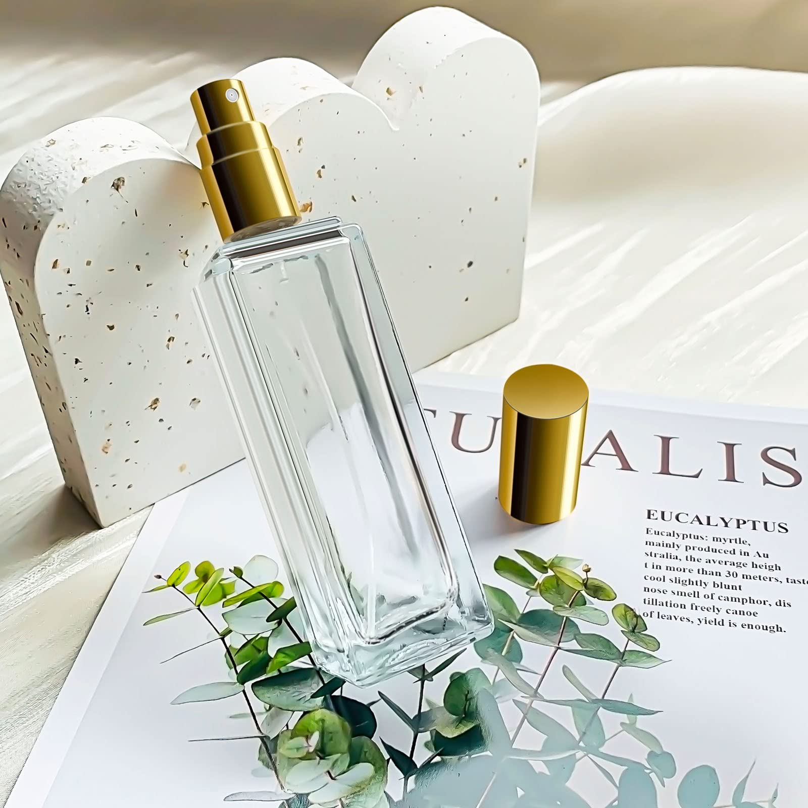 6pcs 유리 향수병 30ML 빈 사각형 리필 스프레이 - Fragrance Perfume Box 리뷰 및 가격