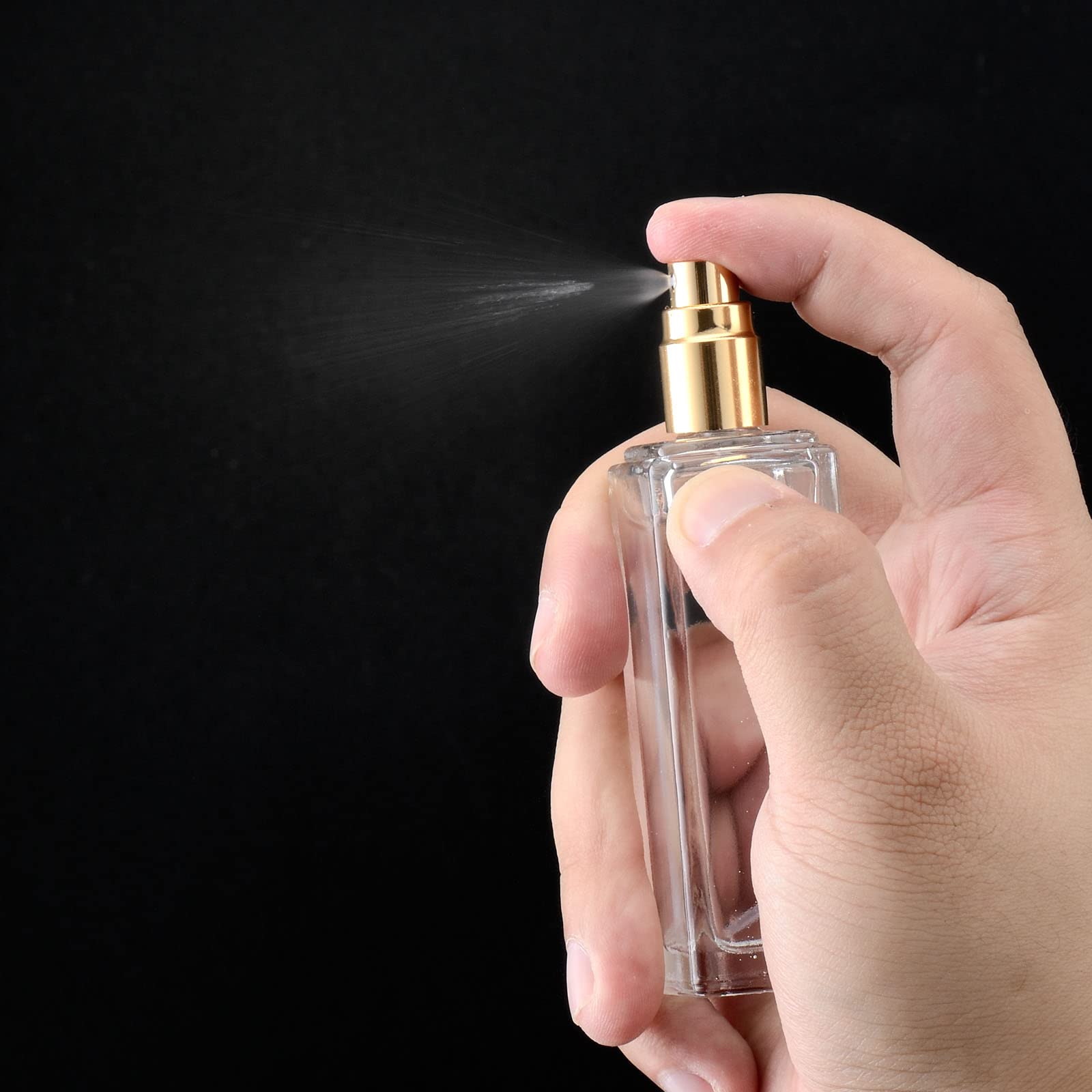 6pcs 유리 향수병 30ML 빈 사각형 리필 스프레이 - Fragrance Perfume Box 리뷰 및 가격