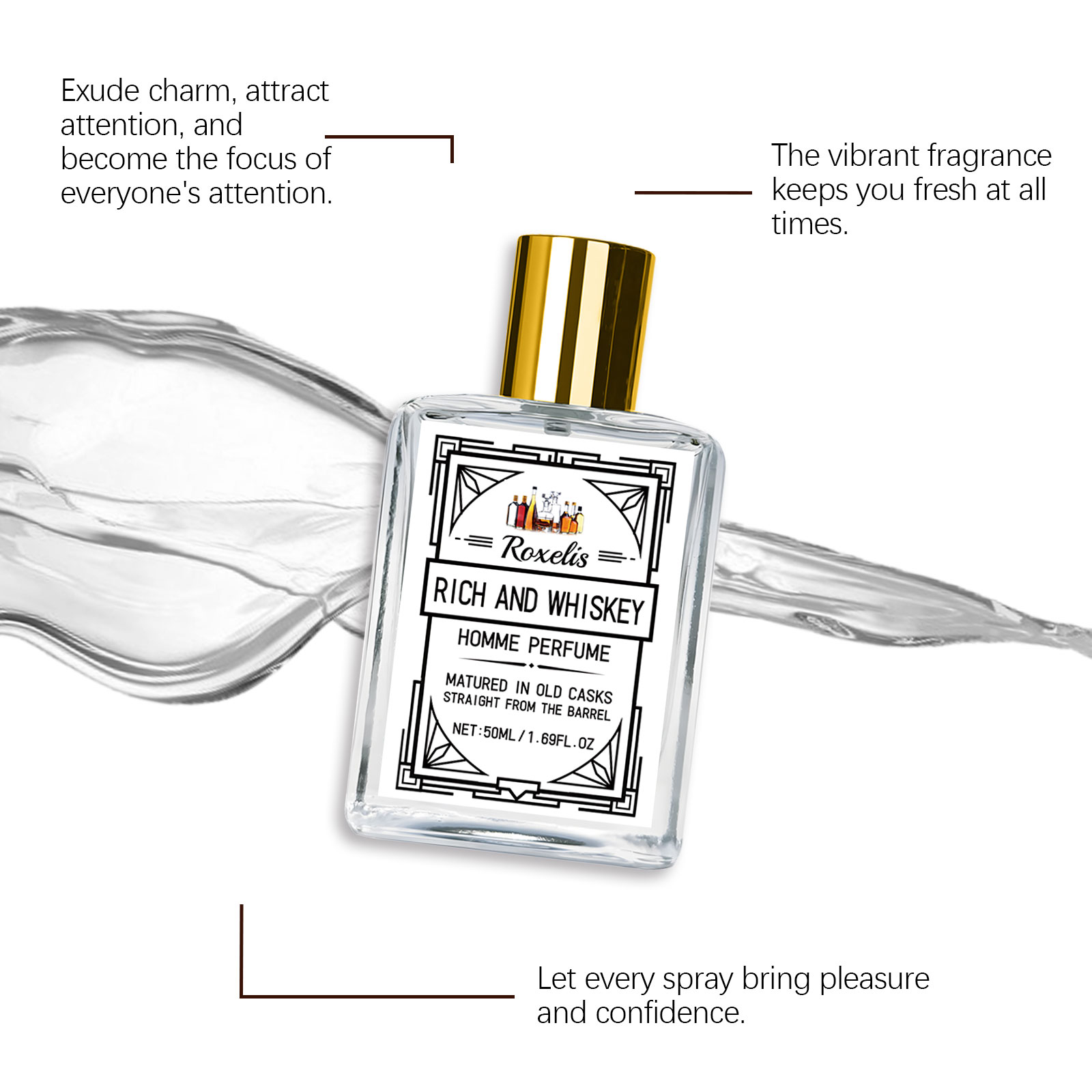 록셀리스 50ml 참 위스키 남성 향수 구롱 향기 우아 - Fragrance Perfume Usa 리뷰 및 가격